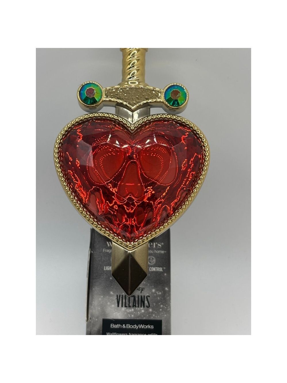 Bath & Body Works Disney Villains Evil Queen Heart Dagger Wallflowers Plug - Picture 3 of 4